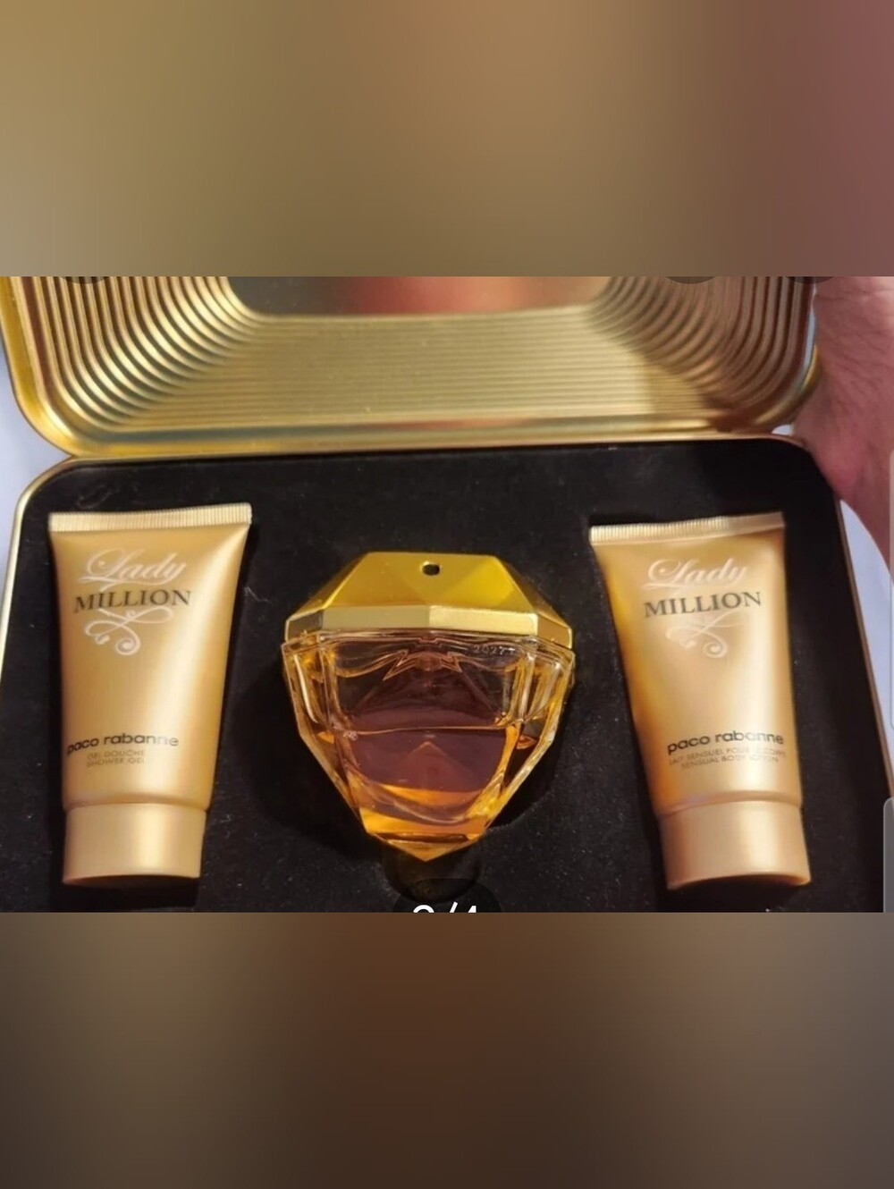 Paco Rabanne Lady Million Metallic Vault■ Swipe ■ Firm ■ Read Below